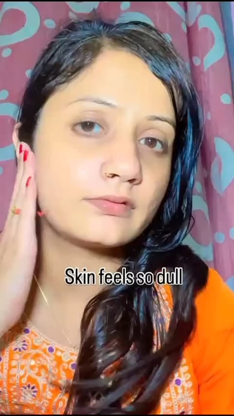 Instagram post by @nehaofficial483 for Simple Skincare. Caption reads: "My routine just discovered skin-loving care — all....