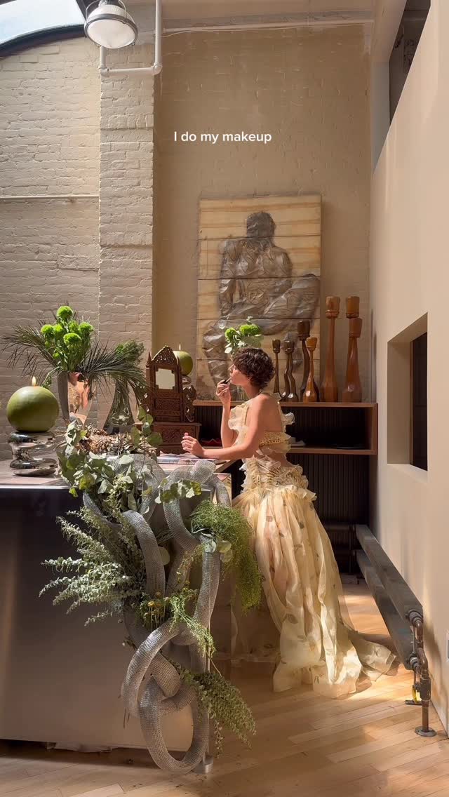 Instagram post by @withkro for ZIMMERMANN. Caption reads: something that is really really fun 🥰.