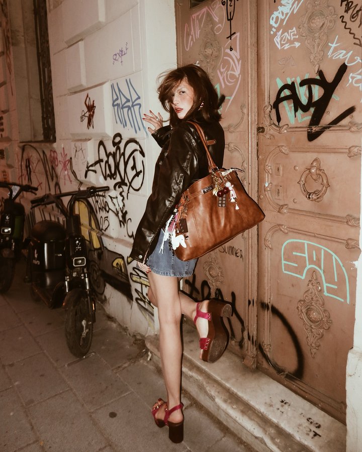 Instagram post by @ecesuuckan for Black Fashion. Caption reads: How did I end up having this kind of life ?....