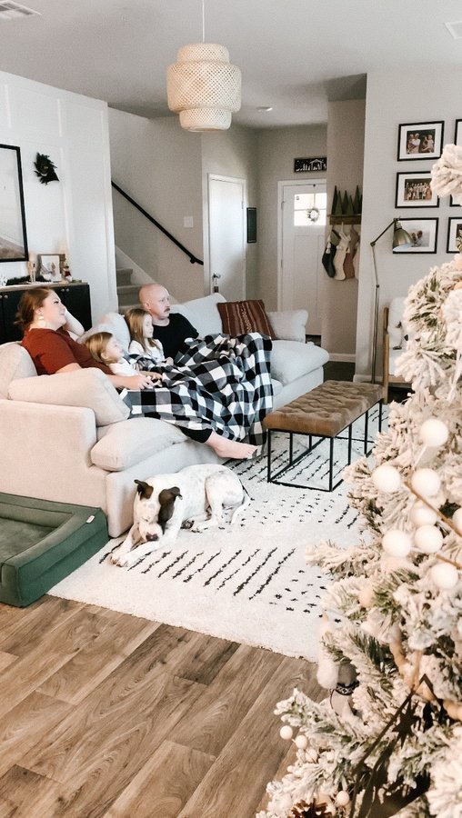 Instagram post by @ourfullerhome for Soapbox Influence. Caption reads: A simple day before our lives change forever! 🤍....