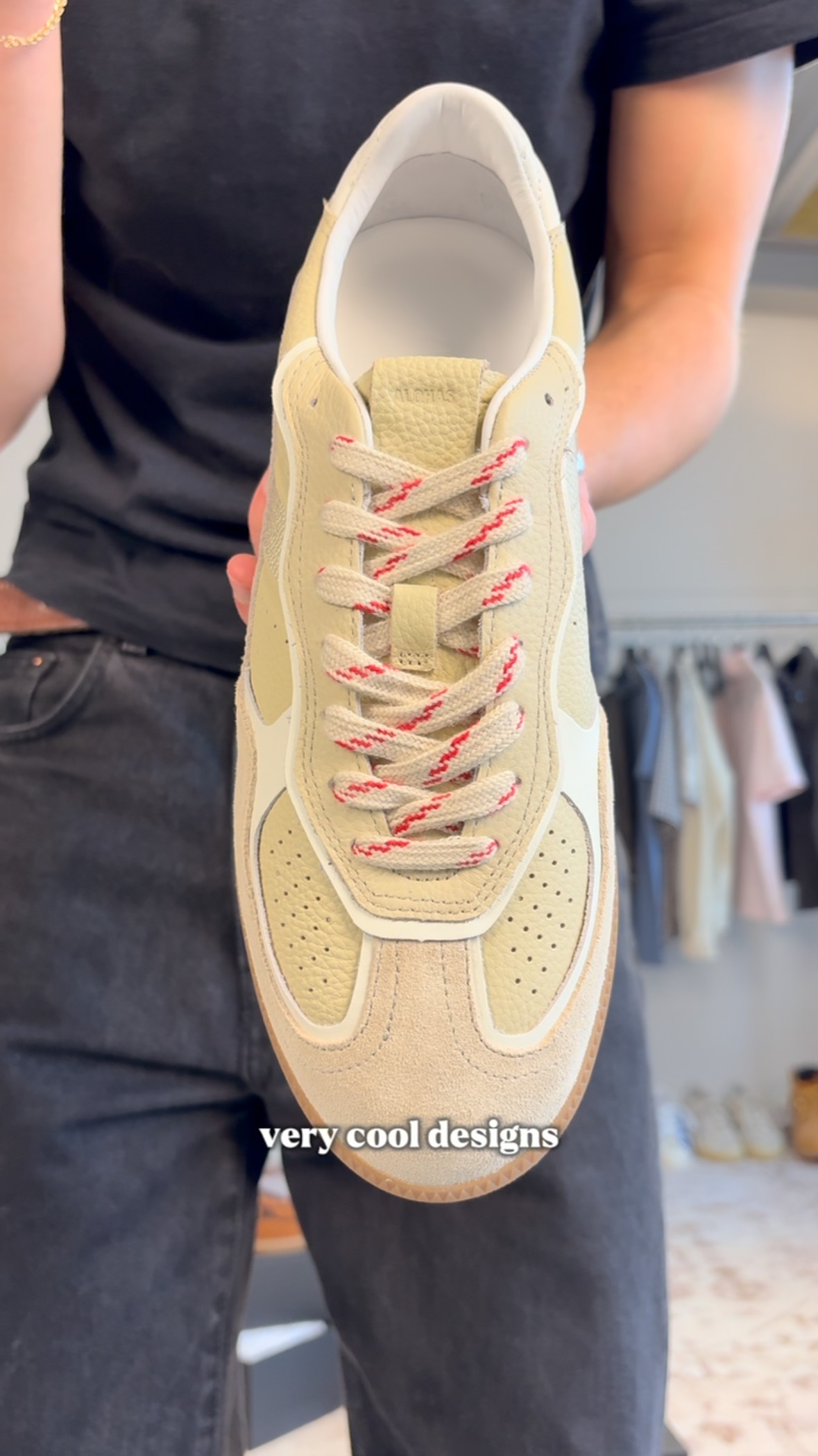 Instagram post by @vayardgallery for ALOHAS. Caption reads: Promotion for @alohas Best sneakers under 200....