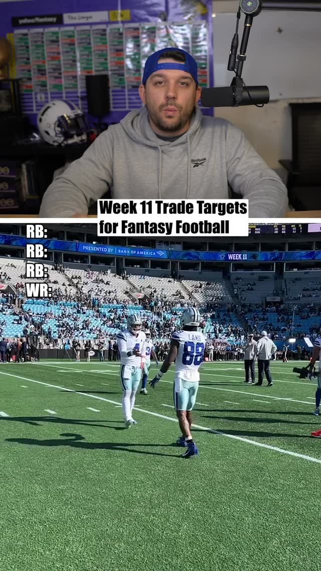 Instagram post by @tylerhelf for Yahoo. Caption reads: Trade for these players ASAP ‼️.