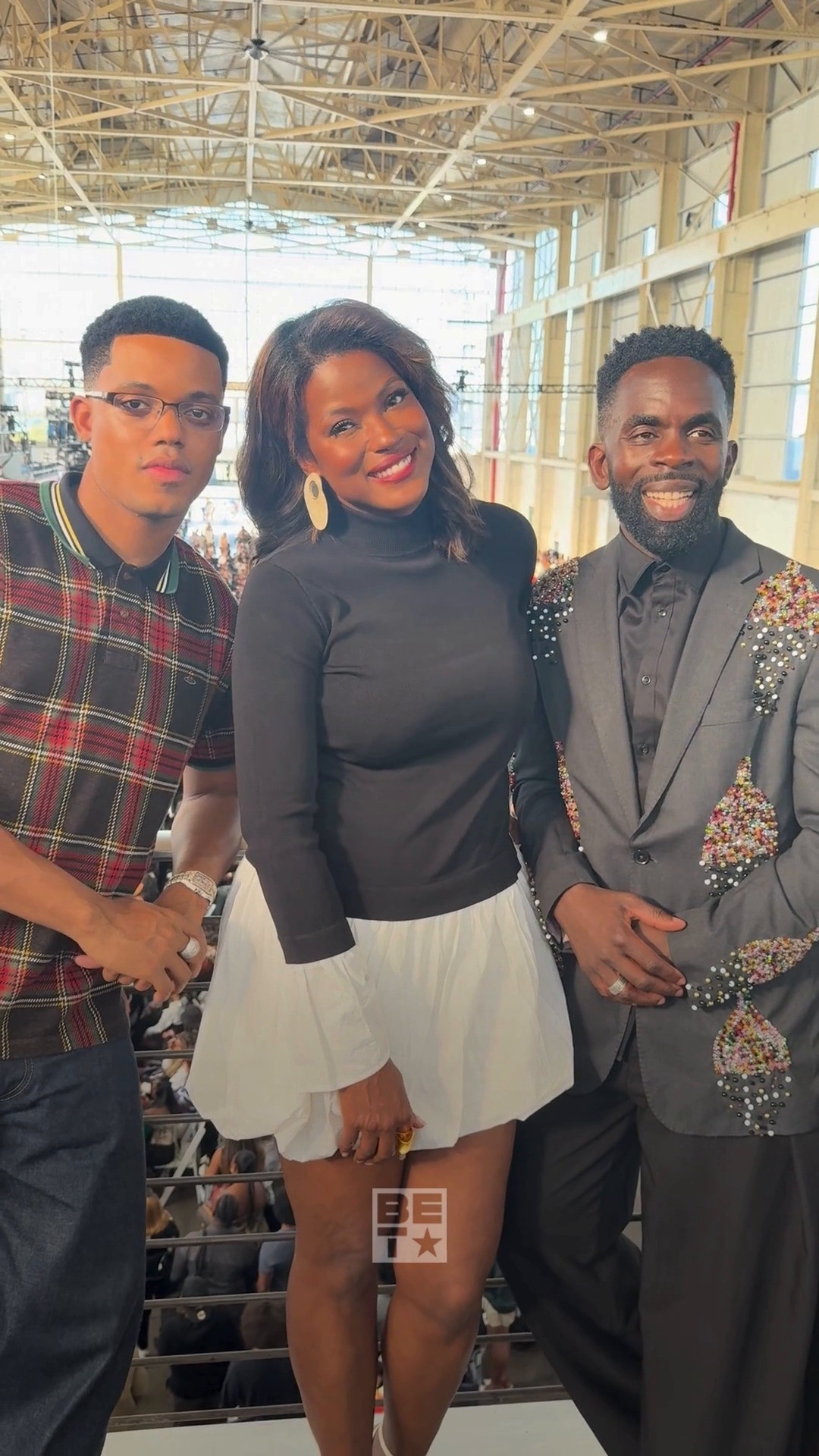 Instagram post by @cassiedamsel for BET. Caption reads: Now this is a story all about how… the Bel-Air....