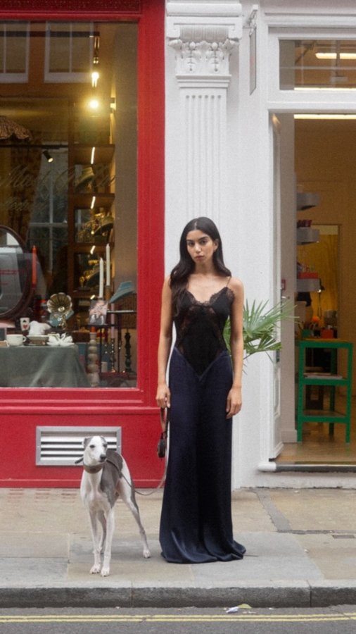 Instagram post by @ambikadhr for NET-A-PORTER. Caption reads: Whatever the day brings, whether it’s meetings or....