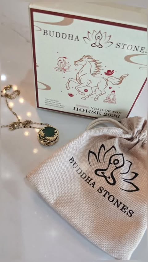 Instagram post by @buddhastones_pr_mary for Buddha Stones. Caption reads: There’s something timeless about jewelry that....