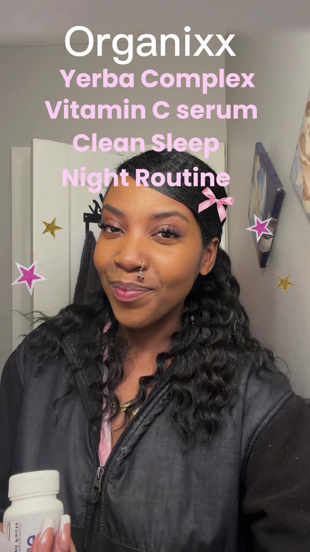 TikTok post by @icystephy for Organixx. Caption reads: [...] | Real results!✨ incorporating these....