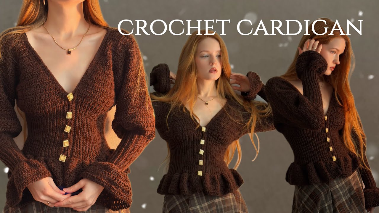 YouTube post by @wonder_netting for Caydo. Caption reads: [...] 💎 HOBBII: 💎WINTER GLOW SOLID YARN ❤️ CAYDO....