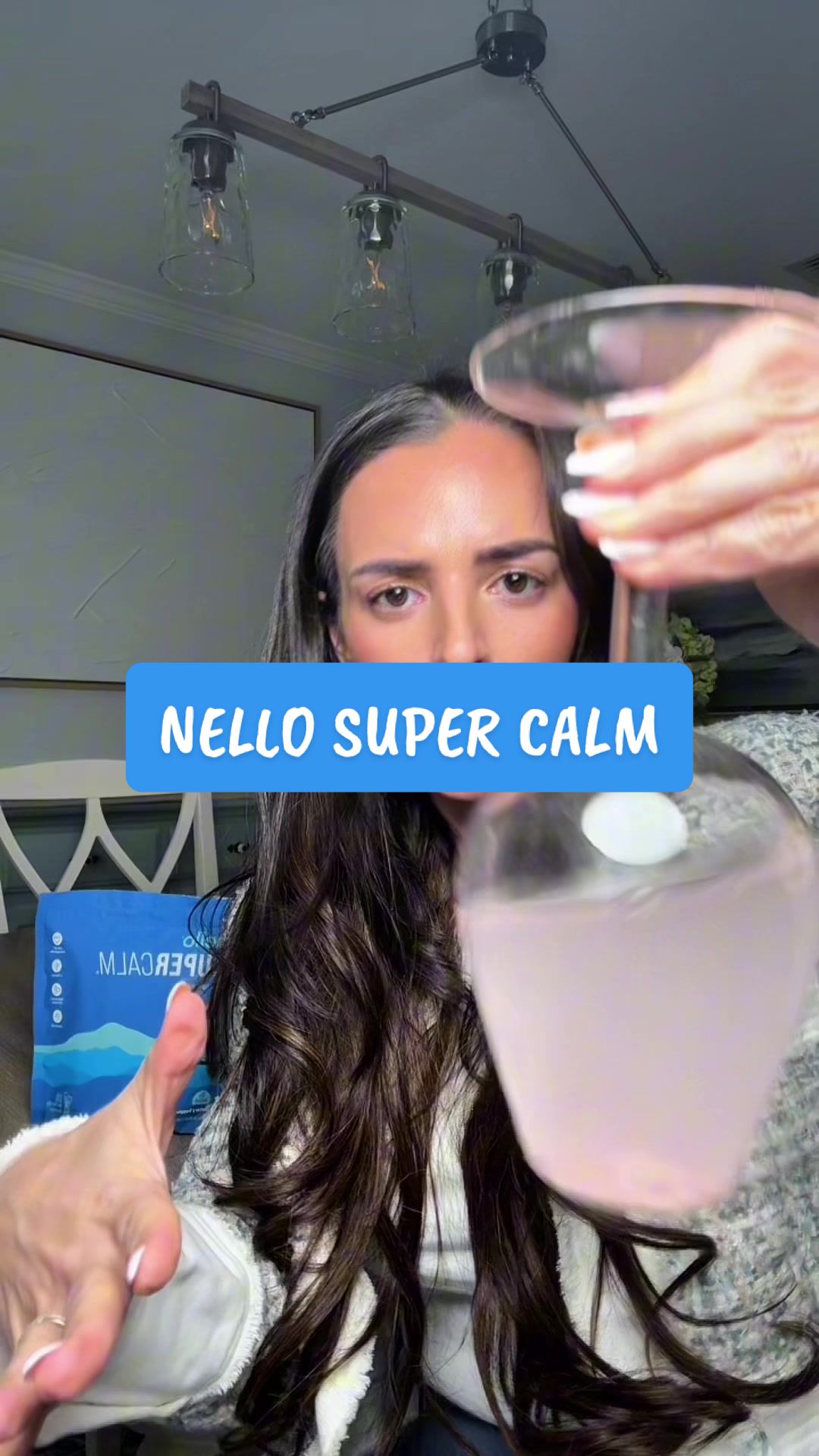 TikTok post by @nicolendime1 for drinknello. Caption reads: No, this isn’t magic in a packet ✨ But it does....