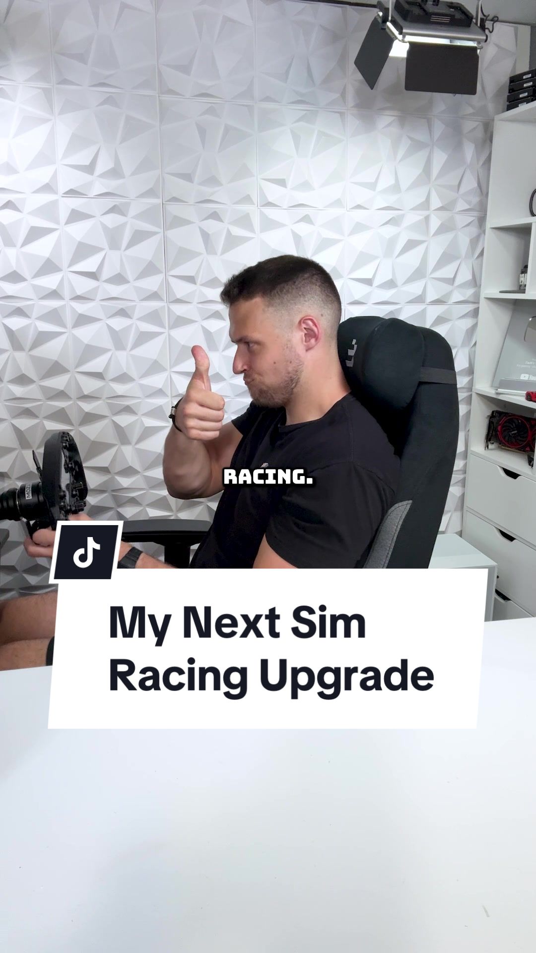 TikTok post by @zachstechturf for Blacklyte. Caption reads: [...] is in my bio 😉 Thanks for the hookup....