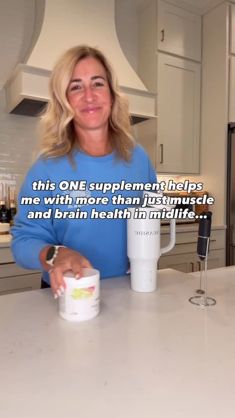 Instagram post by @tammikuthan for Thorne. Caption reads: This is one supplement I don’t skip in midlife. It....