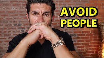 YouTube post by @alpham for Tiege Hanley. Caption reads: Why I Started Avoiding People .