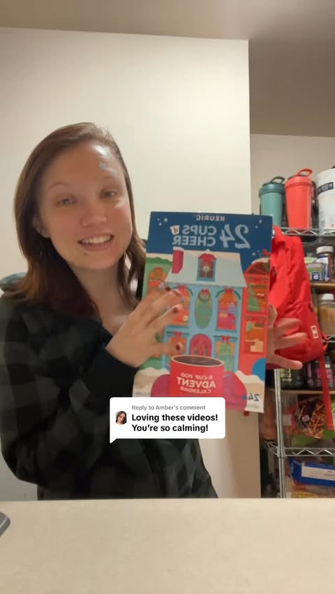 Instagram post by @mamaruppert for Keurig. Caption reads: [...] a little furry friend join me today🥰💛....