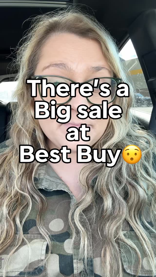 Instagram post by @couponcutiecanada for Best Buy. Caption reads: Comment BIG and I’ll send you the deals. 
The Big....