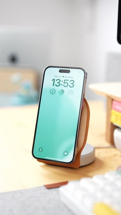 Instagram post by @bytereview for Grovemade. Caption reads: [...] I’ve been using this desk shelf from....