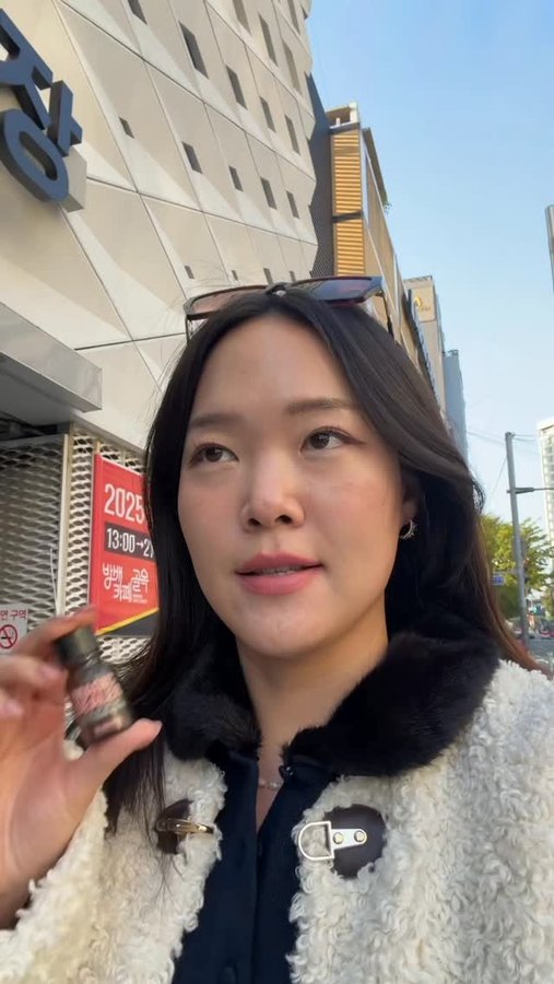 Instagram post by @_soobeauty for OLIVE YOUNG. Caption reads: Everytime. @oliveyoung_global.