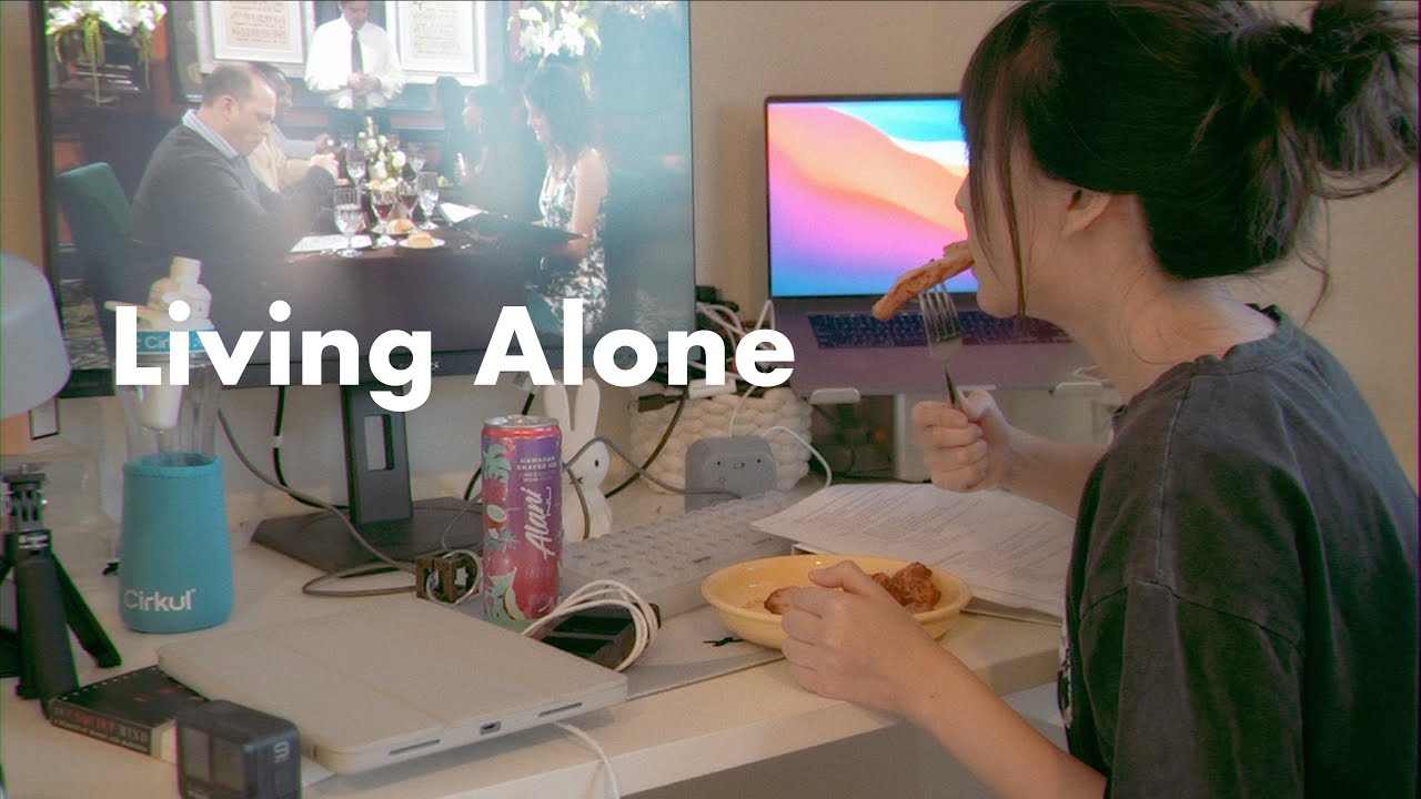 YouTube post by @yoorajung for Cirkul. Caption reads: Slice of Life 🍰 living alone, med school, crumbl....