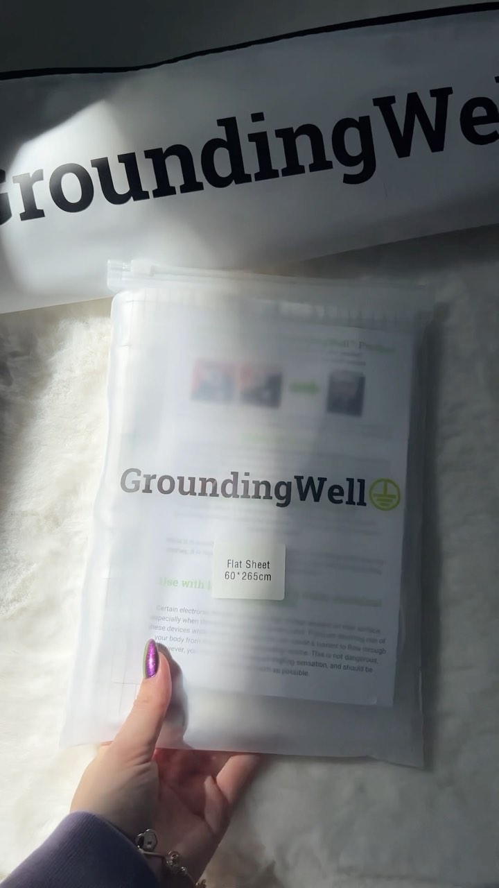 Instagram post by @lonodaridze for GroundingWell. Caption reads: My observation for 5 days looks like this: Never....