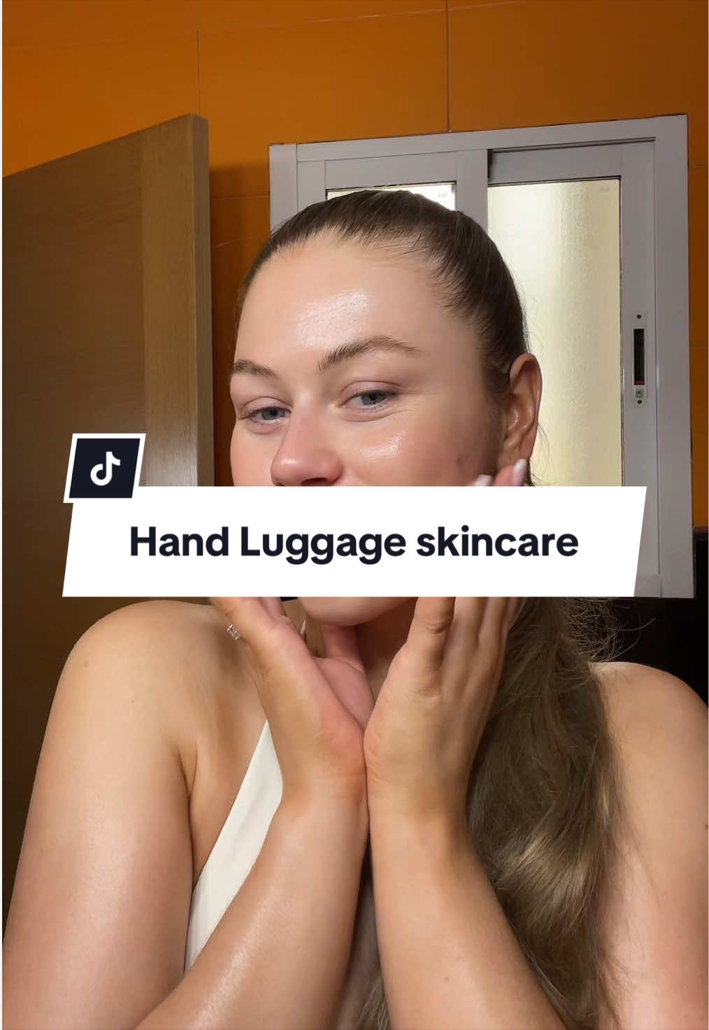 TikTok post by @elmoultonxoxo for glow hub. Caption reads: [...] Good intent skin sip moisture milk @Glow Hub....