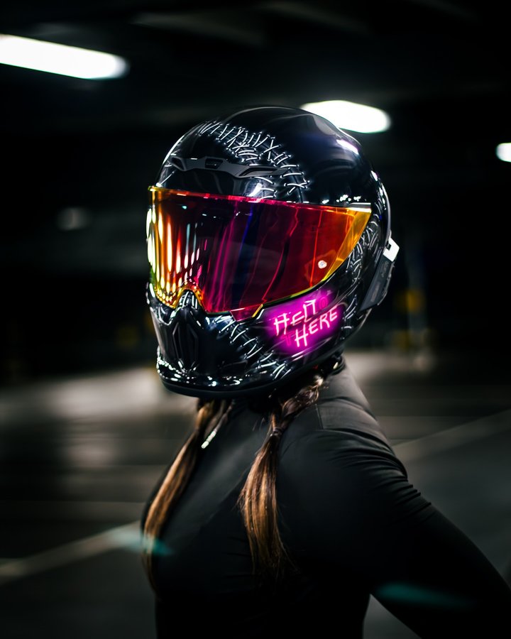 Instagram post by @ravenrideruk for Ruroc. Caption reads: We didn’t make EOX Catwoman to tick a box. We made....