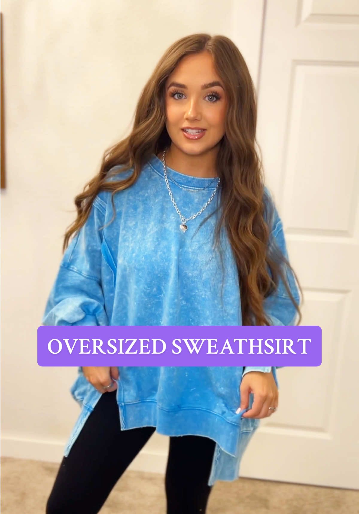 TikTok post by @meredithann333 for Madison and Mallory. Caption reads: The perfect legging top from @Madison and Mallory....