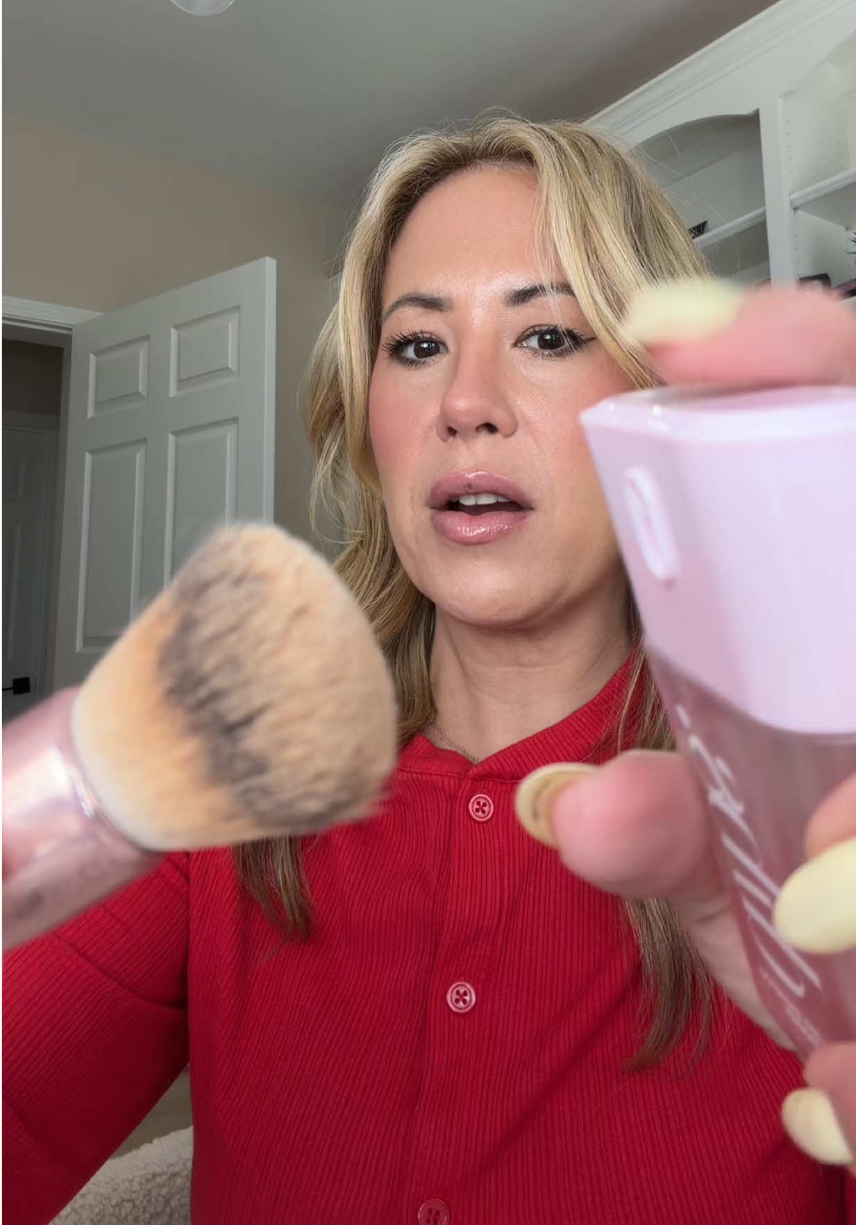 TikTok post by @michellesays for DIBS Beauty. Caption reads: This is actually so cool @DIBSBEAUTY.