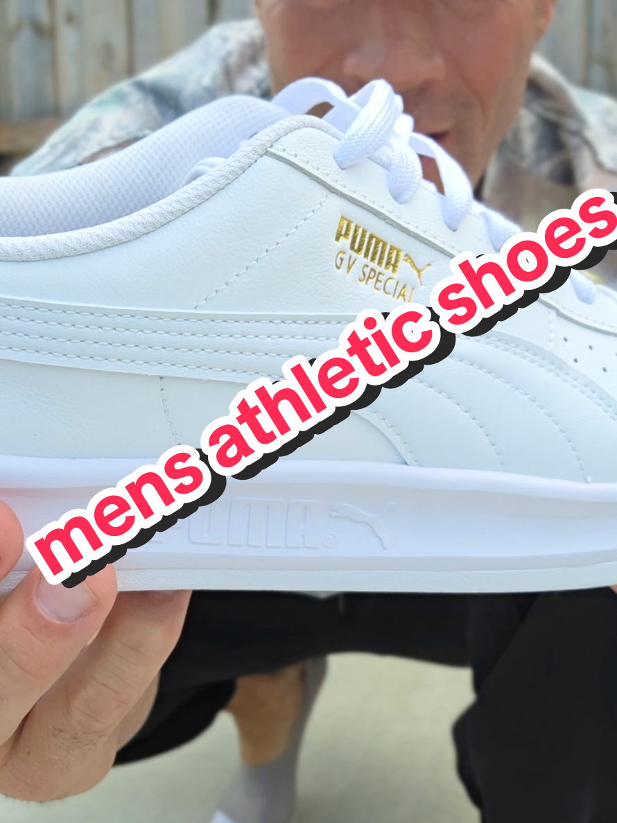 TikTok post by @dcfitness1 for SHOEBACCA.COM. Caption reads: @SHOEBACCA mens athletic casual shoes....