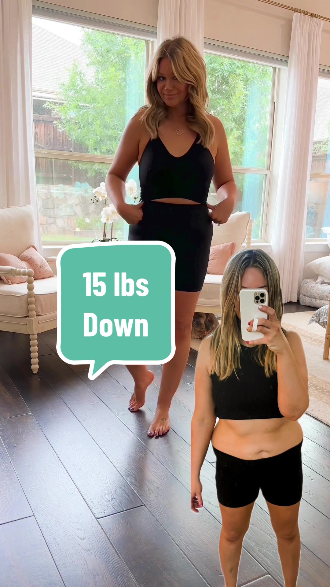 TikTok post by @thedowntownaly for Global Healing. Caption reads: [...] Plus it makes you feel skinny! @Global....