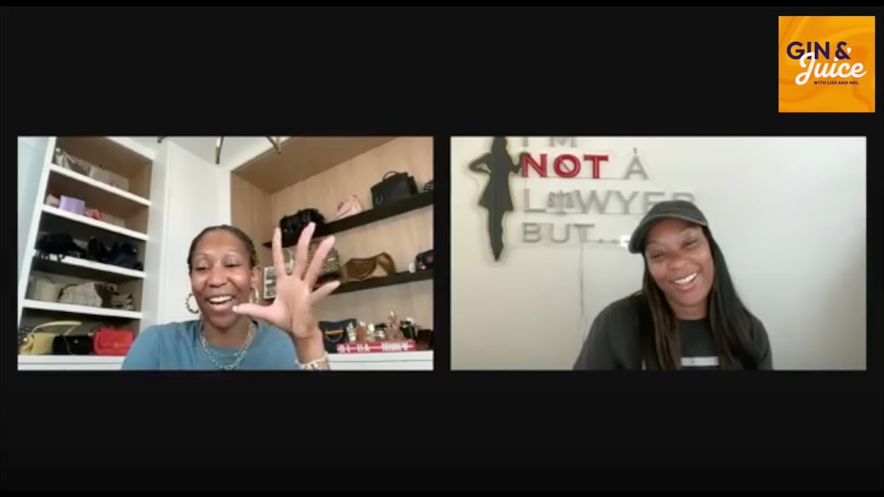 YouTube post by @MrsKevOnStage for Cure Hydration. Caption reads: The Gin & Juice Podcast | Pop The Trunk Bonus.