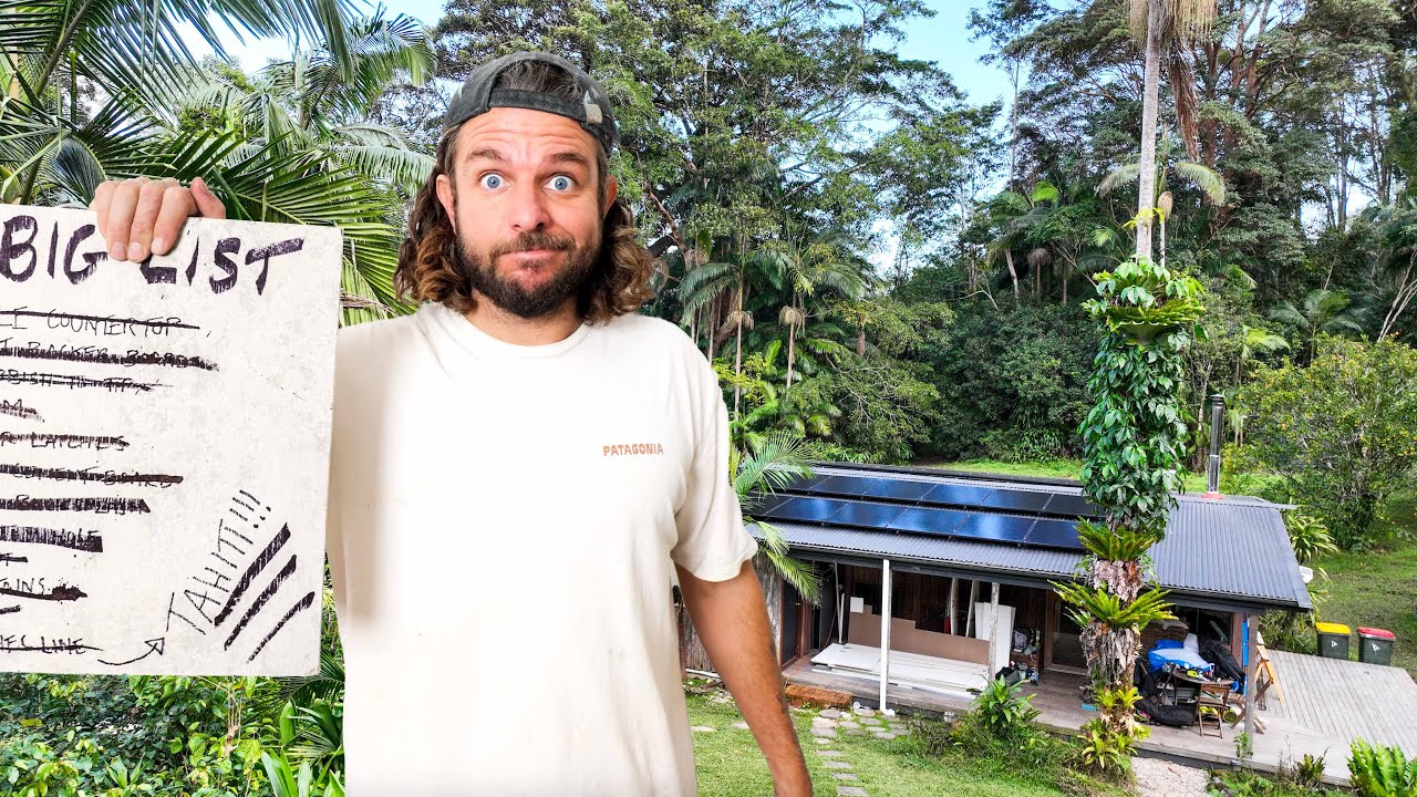 YouTube post by @MaxandOccy for BetterHelp. Caption reads: Building my new favourite room in my off grid....