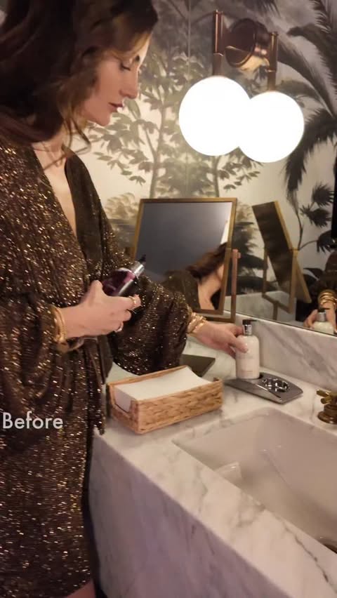 Instagram post by @ninatakesh for Molton Brown. Caption reads: [...] been about the details for me, and....