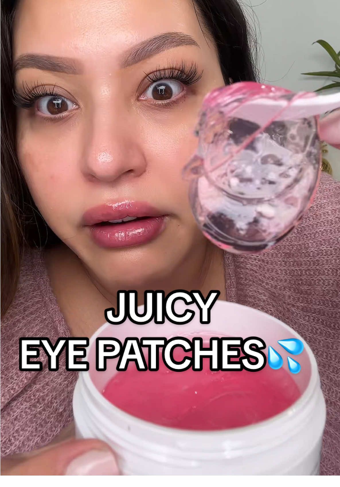 TikTok post by @whatwouldlizzydo for COSRX. Caption reads: [...] my fine lines, and prep for concealer.....