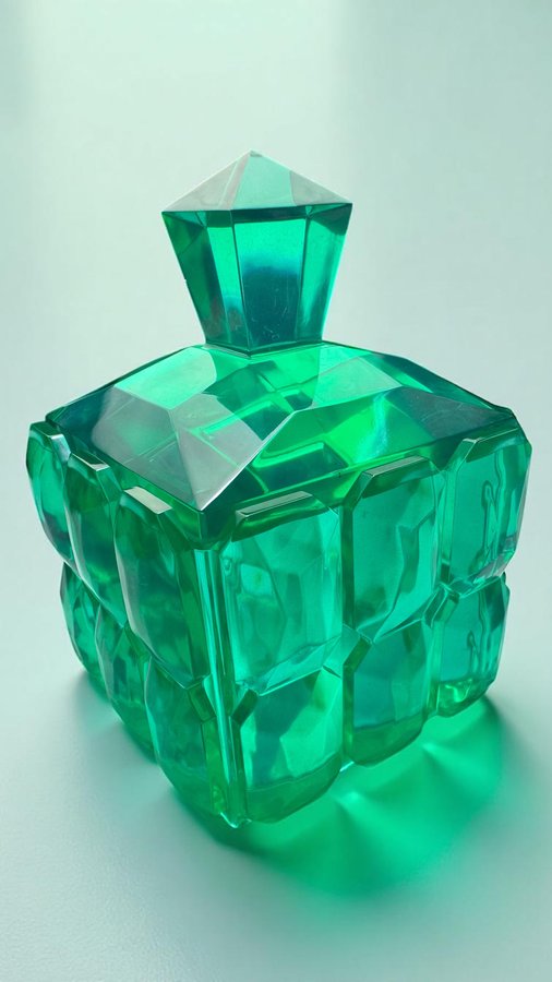 Instagram post by @sk_arthouse1 for Craft Resin. Caption reads: 💚 Making an Emerald Box with @craft.resin ✨

🛍....