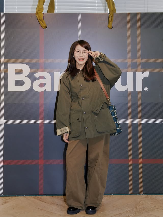 Instagram post by @ronmonroe_official for Barbour. Caption reads: Barbour 2026 AW COLLECTION 🌿 [...].