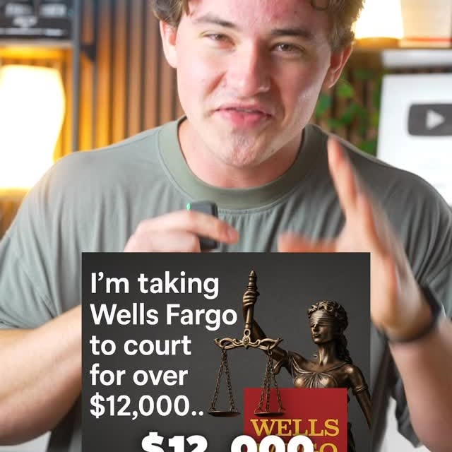 Instagram post by @ob_health.fit for Wells Fargo. Caption reads: I know the money won’t ruin me.
But this isn’t....