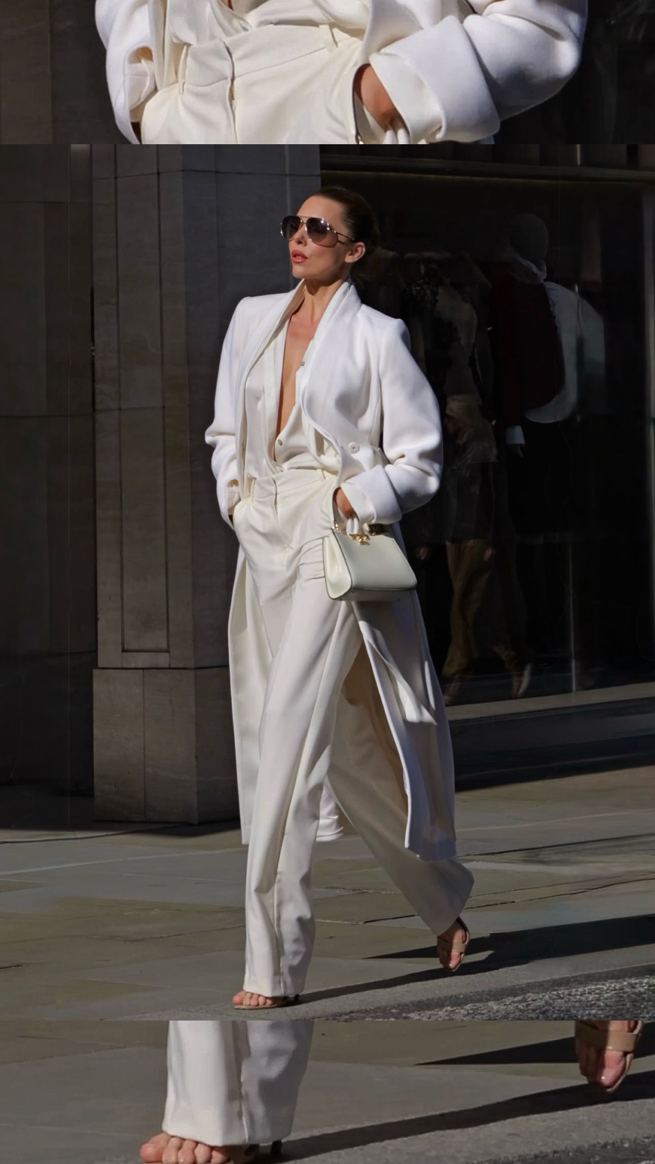 Instagram post by @thelaurablair for Lipsy London. Caption reads: You will never guess where these outfits are from....