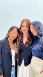 Instagram post by @misha212 for Hollywood Reporter. Caption reads: Inside #LolaTung, #DanaBoyer and #MishaShahzada’s....