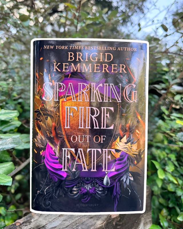 Instagram post by @dana.loves.books for Kensington Books. Caption reads: 𝕊𝕡𝕒𝕣𝕜𝕚𝕟𝕘 𝔽𝕚𝕣𝕖 𝕆𝕦𝕥 𝕠𝕗 𝔽𝕒𝕥𝕖....