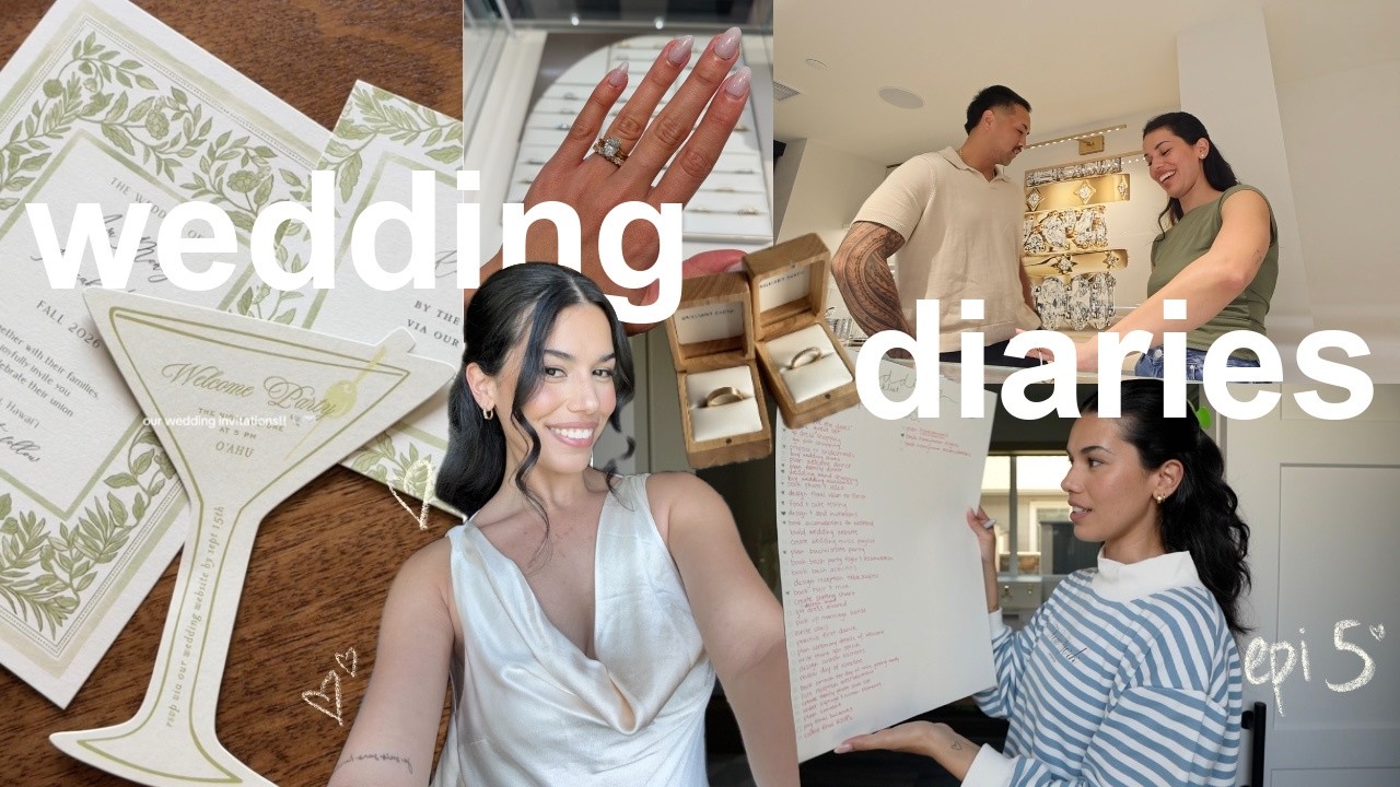 YouTube post by @avajules for Dolce Vita. Caption reads: Wedding diaries episode 5!! My bridal makeup....