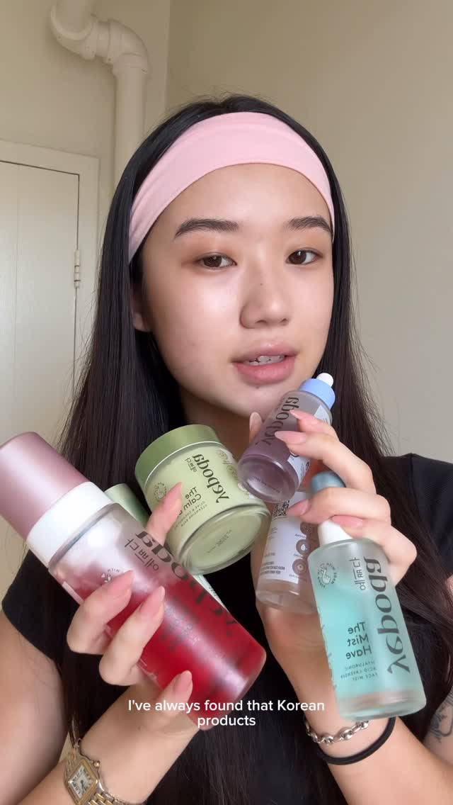Instagram post by @isabellehuan9 for Yepoda. Caption reads: glass skin is super easy w @yepoda !!

love how....
