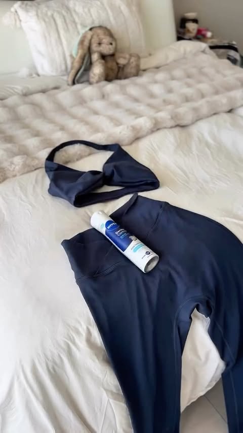 Instagram post by @grapefitt for NIVEA South Africa. Caption reads: [...] way, performance demands care 💙....