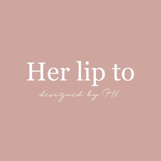 Her lip to