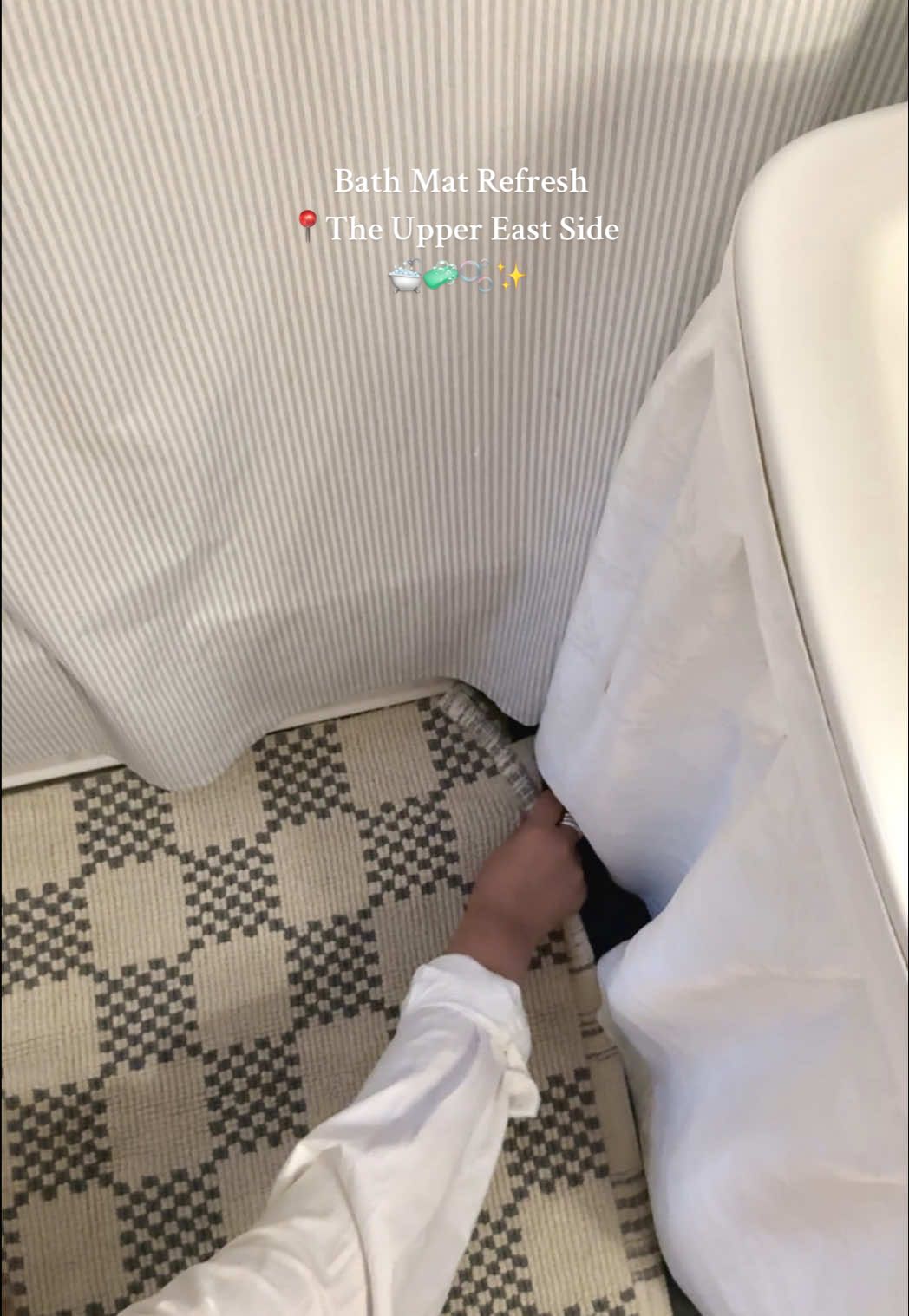 TikTok post by @eastofcentralpark for the House of Noa. Caption reads: [...] but was thrilled to partner with @the House....