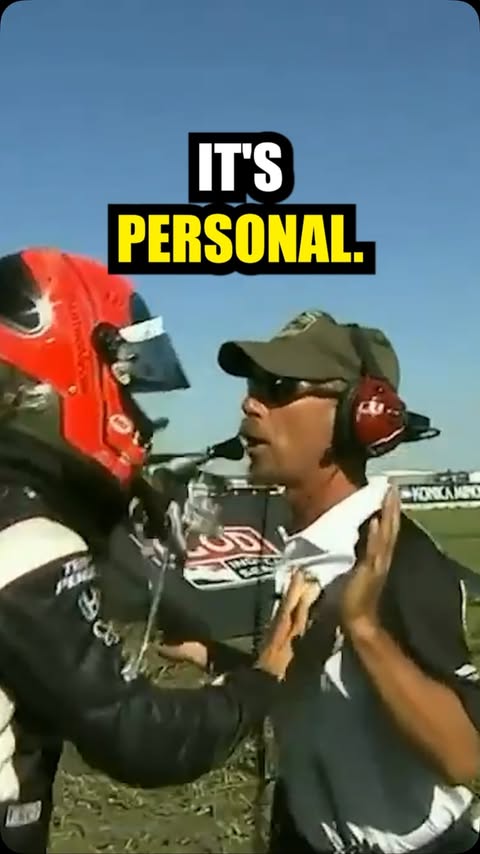 Instagram post by @dwrshow for Continental Tire. Caption reads: The line between taking it personally and just....