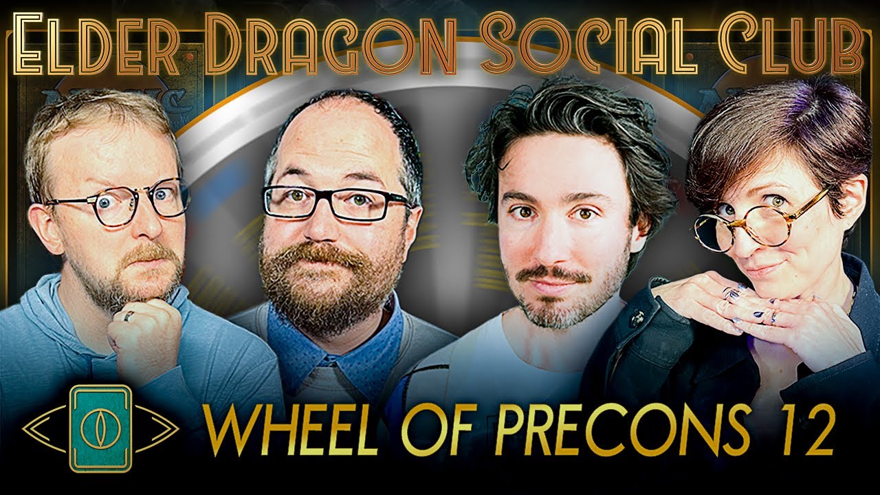 YouTube post by @LRRMTG for Dragon Shield. Caption reads: Boomer Boots – Wheel of Precons 12 || Elder Dragon....