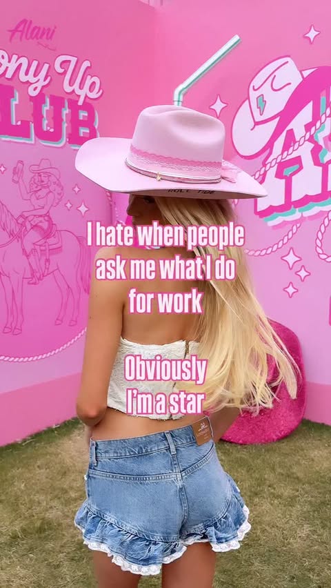 Instagram post by @karlynewberry for Alani Nu. Caption reads: Duhhhhh 😌💅 #relateable #work #star #funny....