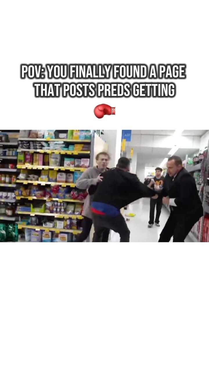 Instagram post by @punchingpredshub for VITALY. Caption reads: Vitally catches a 40 year old man trying to meet a....