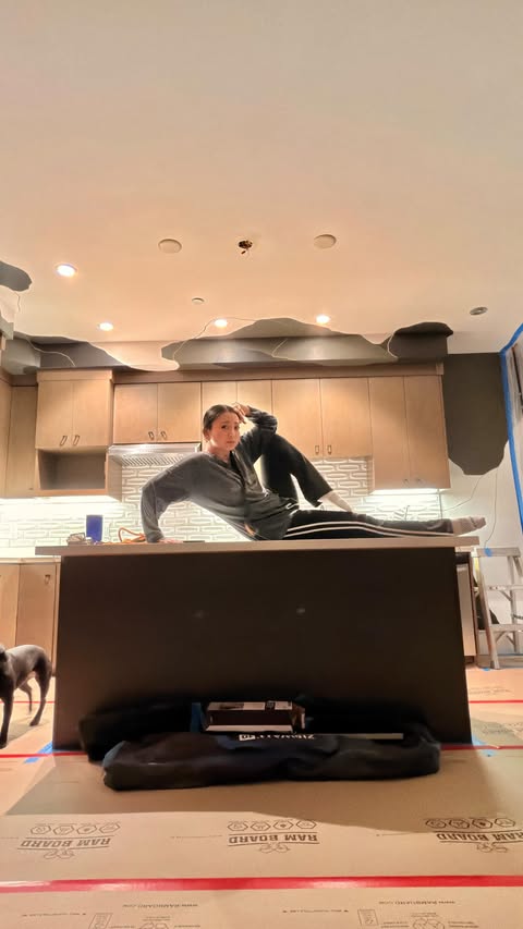 Instagram post by @noznozawa for KitchenAid. Caption reads: [...] residential kitchens! Thanks to....