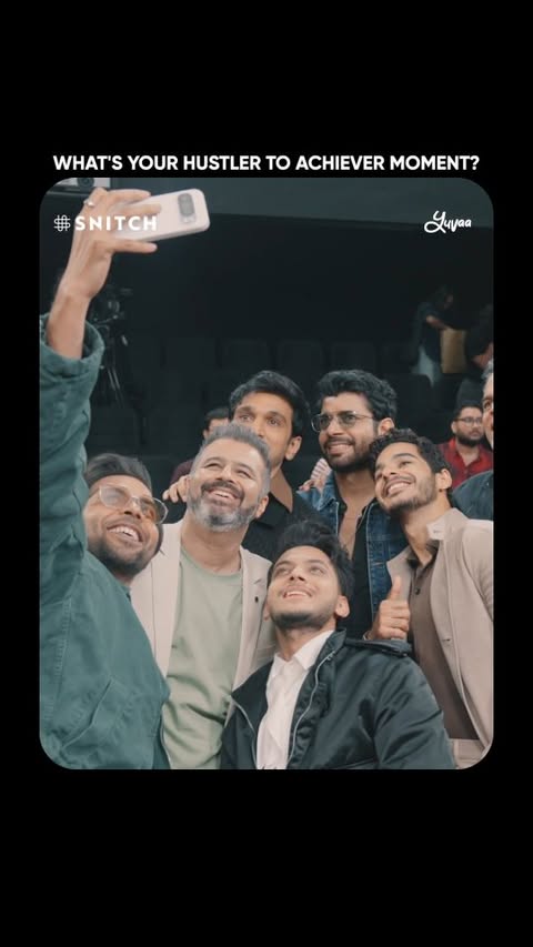 Instagram post by @tanejamainhoon for Yuvaa. Caption reads: Snitch Presents "Be A Man, Yaar! All Stars....