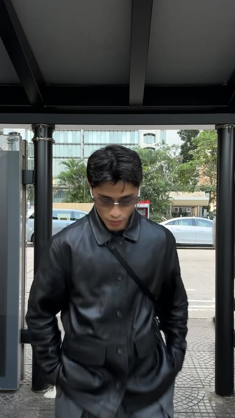 Instagram post by @charlzton for GENTLE MONSTER. Caption reads: Quick mid week fit in central @gentlemonster.