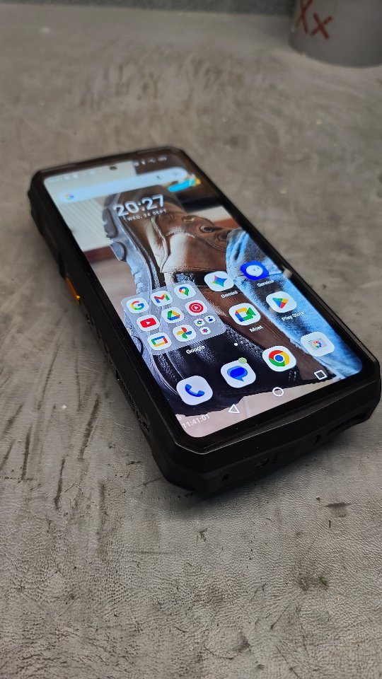 Instagram post by @deandohertygreaser for Ulefone. Caption reads: [...] big and useful. 

This is the brand new....